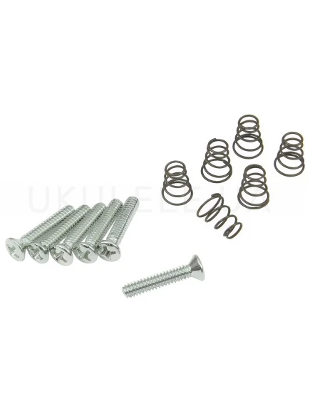 Гвинт Dimarzio FH1311 Vintage-Style Single-Coil Mounting Hardware Kit (Chrome)