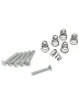 Кріплення звукознимачів Dimarzio FH1311 Vintage-Style Single-Coil Mounting Hardware Kit (Chrome)
