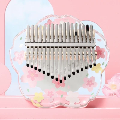 Калімба Hluru Huashu KHTG21 Transparent Green Sakura Acrylic