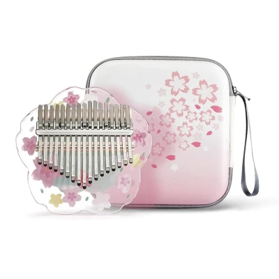 Калімба Hluru Huashu KHTG21 Transparent Green Sakura Acrylic