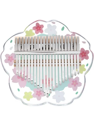 Калімба Hluru Huashu KHTG21 Transparent Green Sakura Acrylic