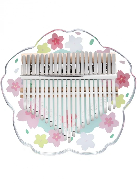 Калімба Калімба Hluru Huashu KHTG21 Transparent Green Sakura Acrylic