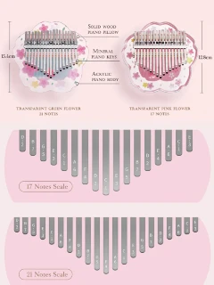 Hluru Huashu KHTG21 Transparent Green Sakura Acrylic