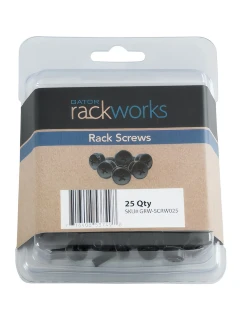 Gator GRW-SCRW025 Rack Screws – 25 Pack