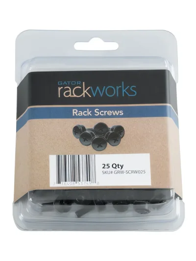 Кріплення Gator GRW-SCRW025 Rack Screws – 25 Pack