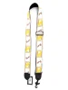 Ремінь для гітари Fender Strap 2" Monogrammed White Brown Yellow