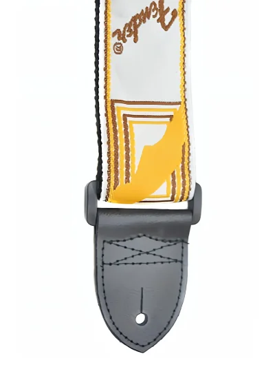 Ремінь для гітари Fender Strap 2" Monogrammed White Brown Yellow
