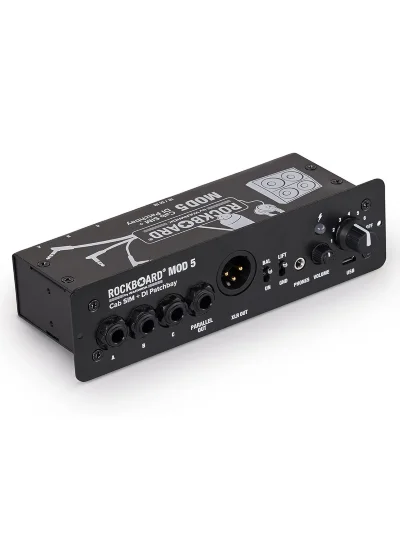 Патч-панель педалборда RockBoard MOD 5 - Cab SIM + DI Patchbay