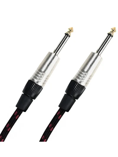 Інструментальний кабель RockCable RCL30209D7 TC C/Black (9m) Black Tweed