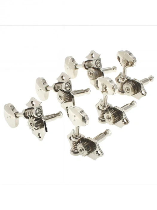 Graph Tech PRN-3424-N0 Electric 3+3 Butterbean Button Nickel