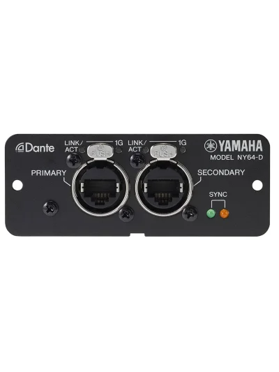Плата розширення Yamaha NY64-D Dante