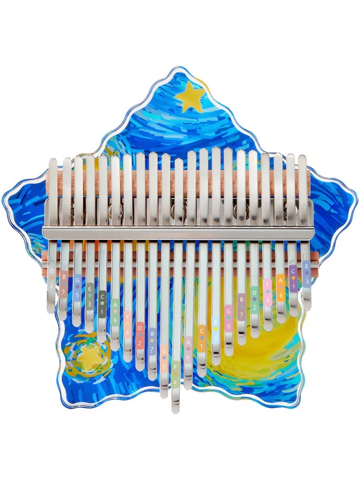 Калімба Калімба Hluru Huashu KHVG21 Van Gogh Acrylic (21 нота)