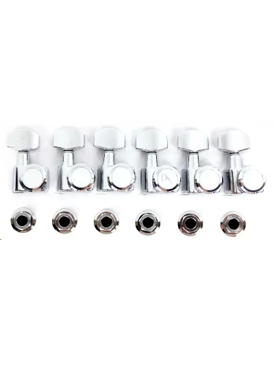 Кілки Fender Locking Tuning Machines for Stratocaster/Telecaster Polished Chrome