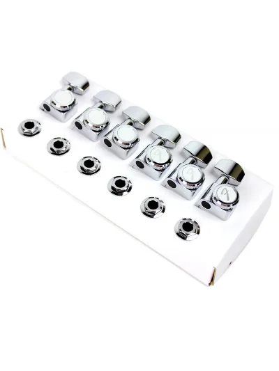 Кілки Fender Locking Tuning Machines for Stratocaster/Telecaster Polished Chrome