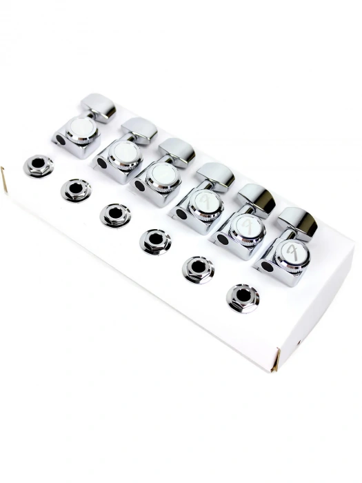 Fender Locking Tuning Machines for Stratocaster/Telecaster Polished Chrome