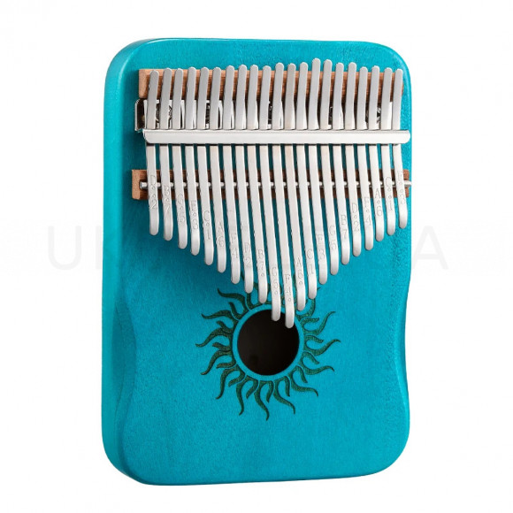 Калимба Hluru Huashu KHS21 Small Sun Poplar Blue (21 нота, тополь, уменьшенная)