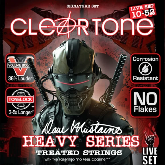 Струны Cleartone DML9520 Dave Mustaine Live Set 10-52