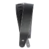 Ремінь для гітари D'Addario 25LS00-DX Deluxe Leather Guitar Strap (Black with Contrast Stitch)