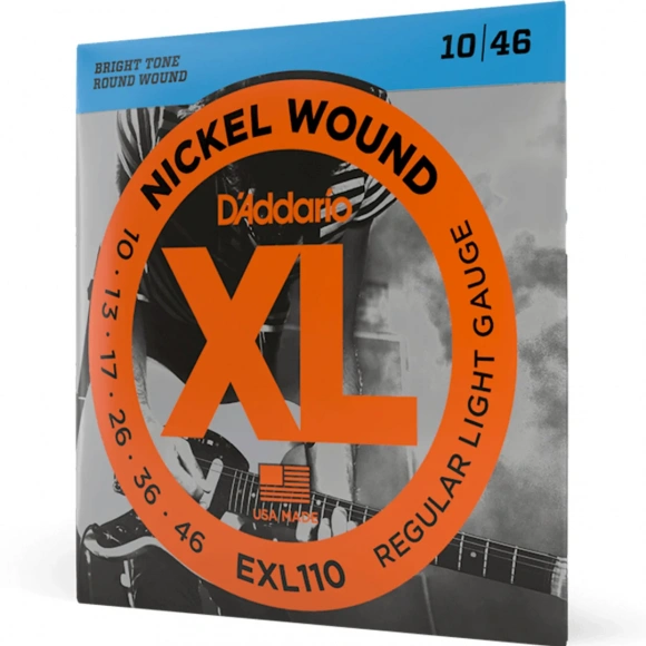 Струны D'Addario EXL110 XL Nickel Wound Regular Light 10-46