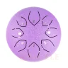 Глюкофон Hluru TOY8-6 Lavander 6" (15см) 8 нот Tongue Drum 304 Stainless Steel