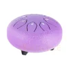 Глюкофон Hluru TOY8-6 Lavander 6" (15см) 8 нот Tongue Drum 304 Stainless Steel