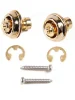 Стреплок Dunlop SLS1504G Straplok Strap Retainers Traditional 24KT Gold
