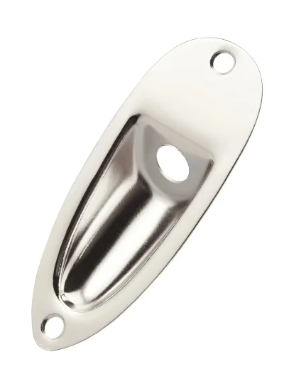 Роз'єм-планка Paxphil HJ001 Strat Style Jack Plate (Chrome)