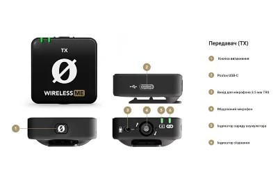 Радіосистема RODE Wireless ME