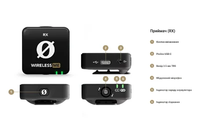 Радіосистема RODE Wireless ME