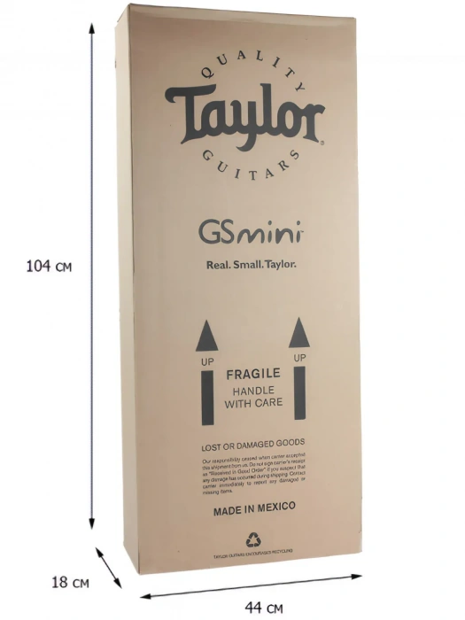 Електро-акустична гітара Електро-акустична гітара Taylor Guitars GS MINI-e KOA