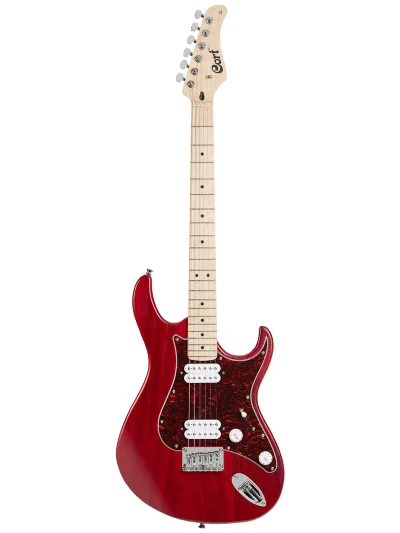 Електрогітара Cort G100HH (Open Pore Black Cherry)