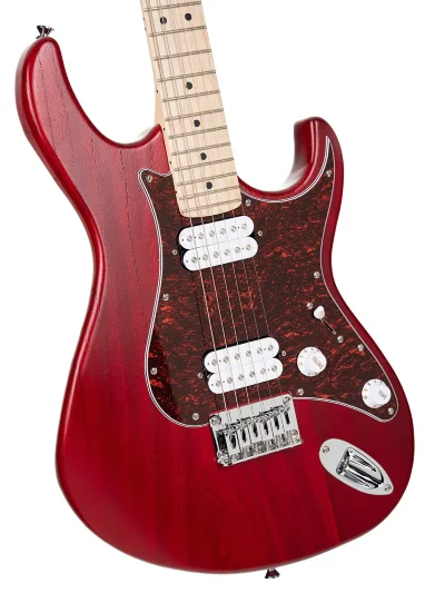 Електрогітара Cort G100HH (Open Pore Black Cherry)