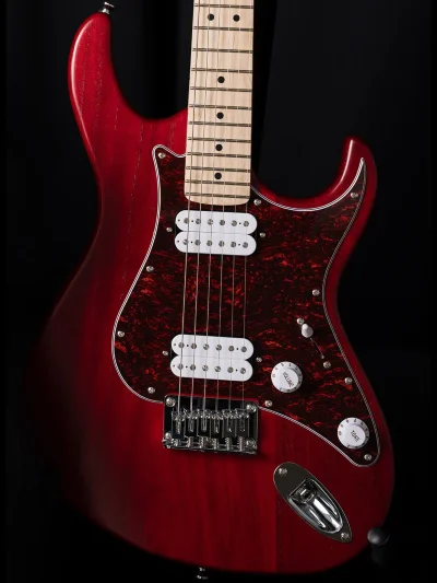 Електрогітара Cort G100HH (Open Pore Black Cherry)