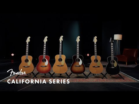 Електро-акустична гітара Електро-акустична гітара Fender Malibu Vintage Black