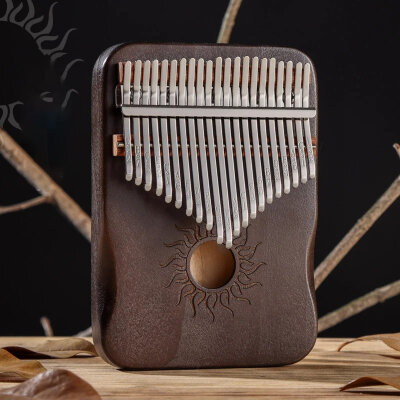 Калімба Hluru Huashu KHS21 Small Sun Poplar Brown (21 нота, тополя, зменшена)
