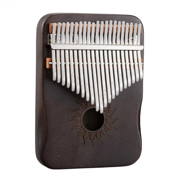 Калимба Hluru Huashu KHS21 Small Sun Poplar Brown (21 нота, тополь, уменьшенная)