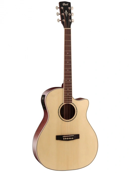 Електро-акустична гітара Електро-акустична гітара Cort GA-MEDX (Open Pore)