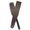 Ремінь для гітари D'Addario 25LS01-DX Deluxe Leather Guitar Strap (Brown with Contrast Stitch)
