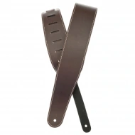 D'Addario 25LS01-DX Deluxe Leather Guitar Strap (Brown with Contrast Stitch) D'Addario 25LS01-DX Deluxe Leather Guitar Strap (Brown with Contrast Stitch)