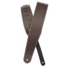 Ремінь для гітари D'Addario 25LS01-DX Deluxe Leather Guitar Strap (Brown with Contrast Stitch)