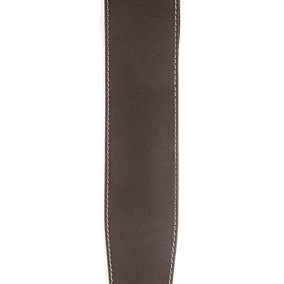 Ремінь для гітари D'Addario 25LS01-DX Deluxe Leather Guitar Strap (Brown with Contrast Stitch)