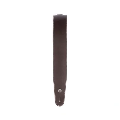 Ремінь для гітари D'Addario 25LS01-DX Deluxe Leather Guitar Strap (Brown with Contrast Stitch)