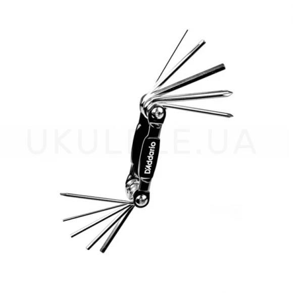 Мульти-тул D'Addario PW-GBMT-01 Guitar / Bass Multi-Tool