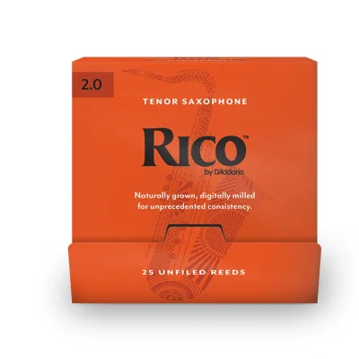 Тростина D'Addario Rico - Tenor Sax #2.0 - 25 Pack (RKA0120-B25)