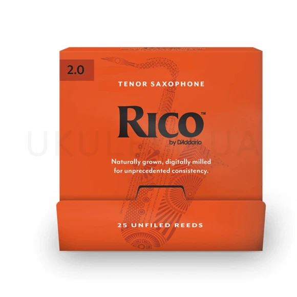 Тростина D'Addario Rico - Tenor Sax #2.0 - 25 Pack (RKA0120-B25)