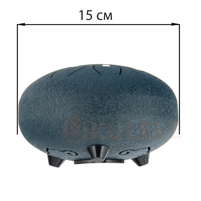 Глюкофон Глюкофон Hluru TOY8-6 NavyBlue 6" (15см) 8 нот Tongue Drum 304 Stainless Steel