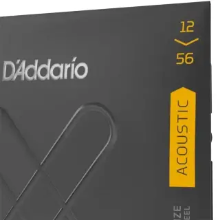 D'Addario XTABR1256 XT 80/20 Bronze Light Top/Medium Bottom 12-56