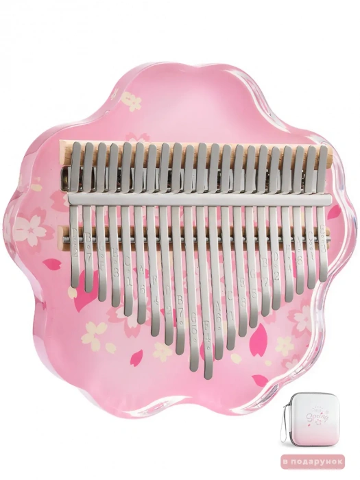 Калімба Калімба Hluru Huashu KHPS21 Printing Sakura Acrylic