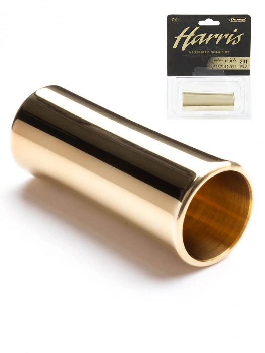 Dunlop 231 Harris Medium Wall Brass Slide