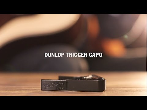 Каподастр Каподастр Dunlop 83CG Trigger Capo Acoustic Curved Gold